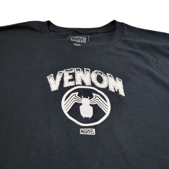 New Marvel Shirt Size 5XL Marvel Comics Graphic Tee Venom Graphic Print T-Shirt - Picture 3 of 7